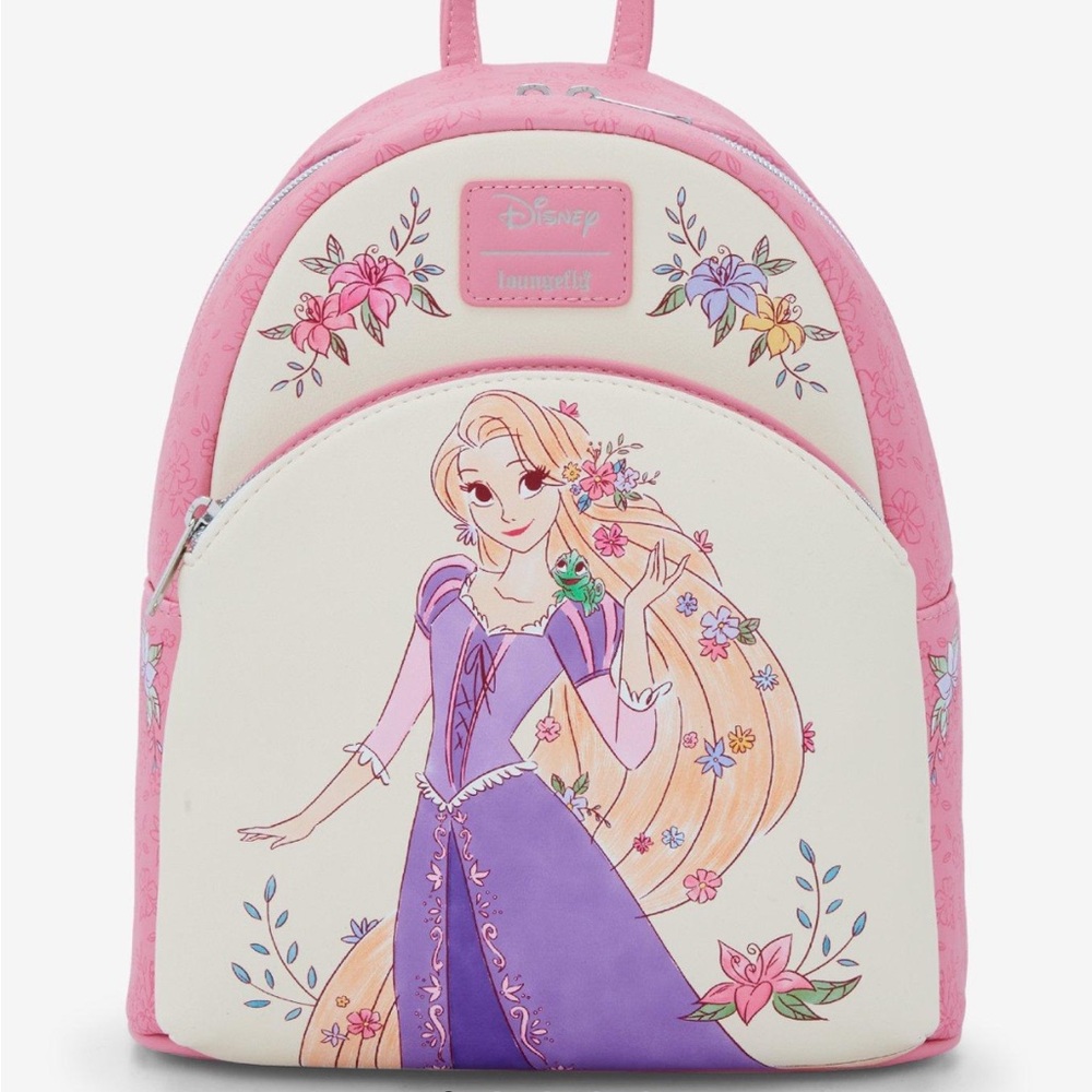 Disney Pink Rapunzel Loungefly Mini Backpack